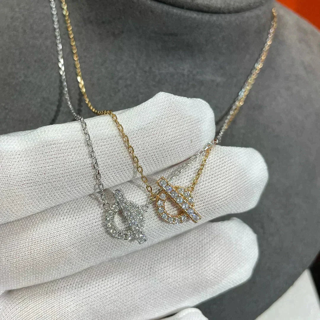 [Lumi Jewelry]ECHAPEE NECKLACE DIAMOND