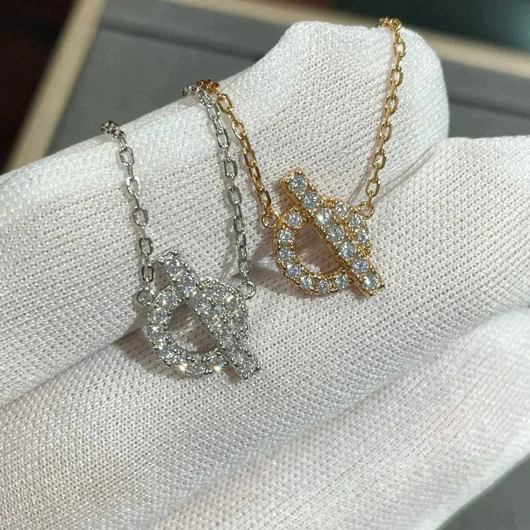 [Lumi Jewelry]ECHAPEE NECKLACE DIAMOND