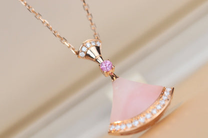 [Lumi Jewelry]DREAM NECKLACE PINK MOP DIAMOND