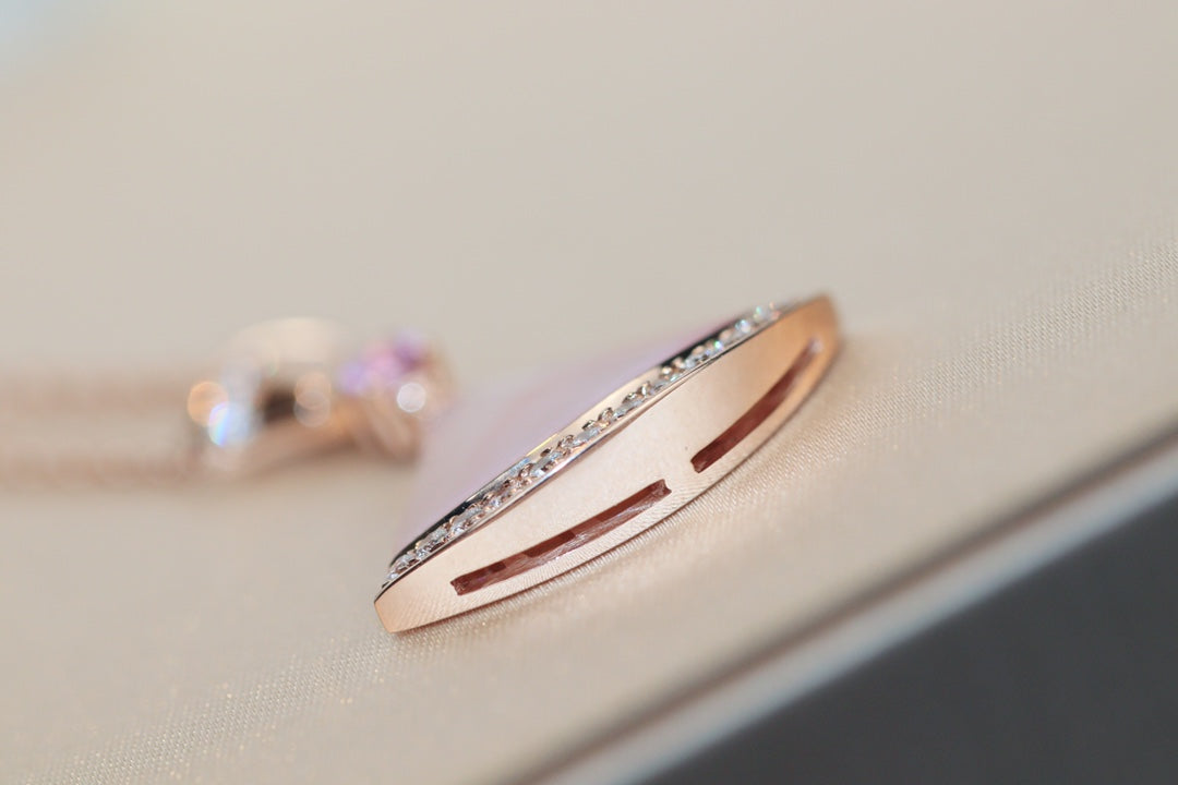 [Lumi Jewelry]DREAM NECKLACE PINK MOP DIAMOND
