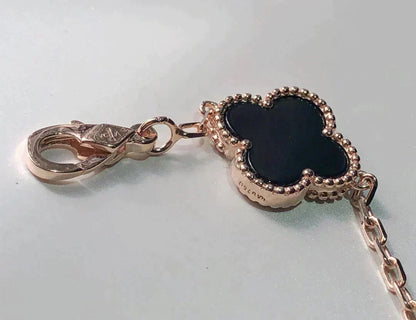 [Lumi Jewelry]CLOVER 5 MOTIFS MULTICOLOR  BRACELET