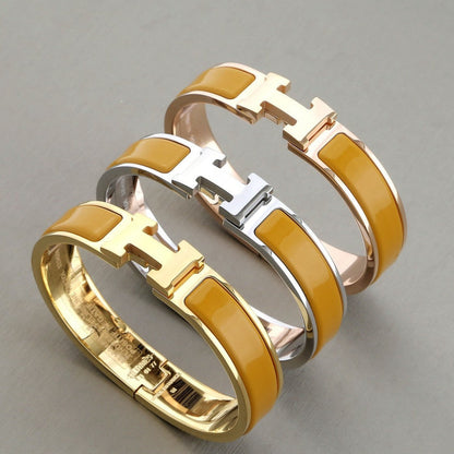 [Lumi Jewelry]H BRACELET PERU 12MM