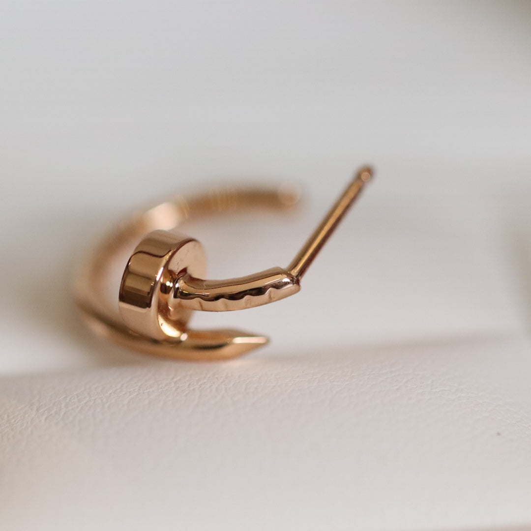 [Lumi Jewelry]JUSTE EARRINGS PINK GOLD