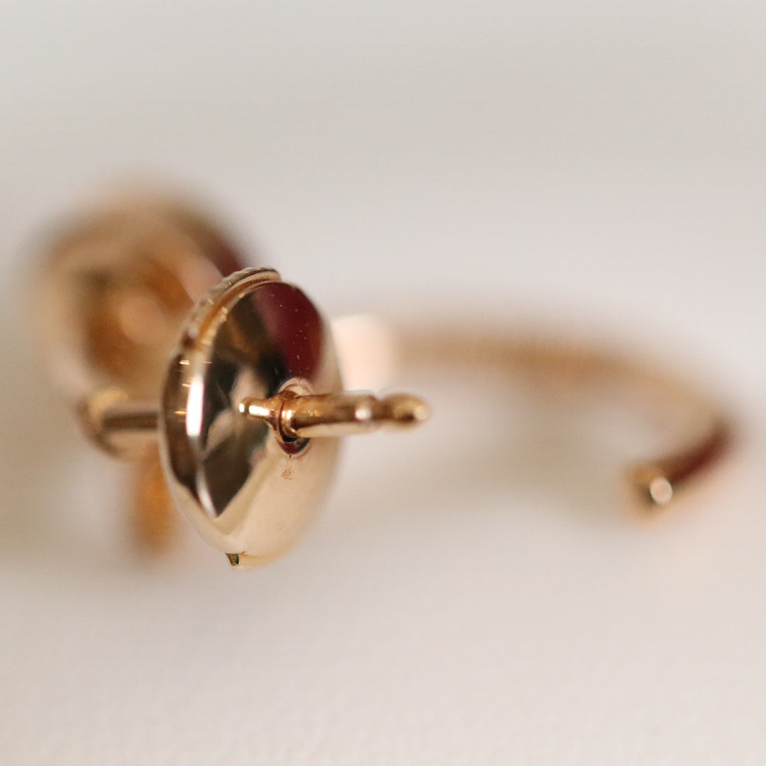 [Lumi Jewelry]JUSTE EARRINGS PINK GOLD
