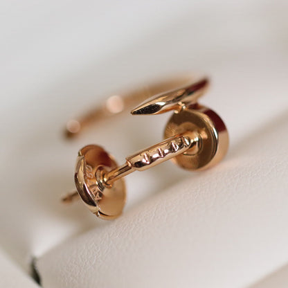 [Lumi Jewelry]JUSTE EARRINGS PINK GOLD