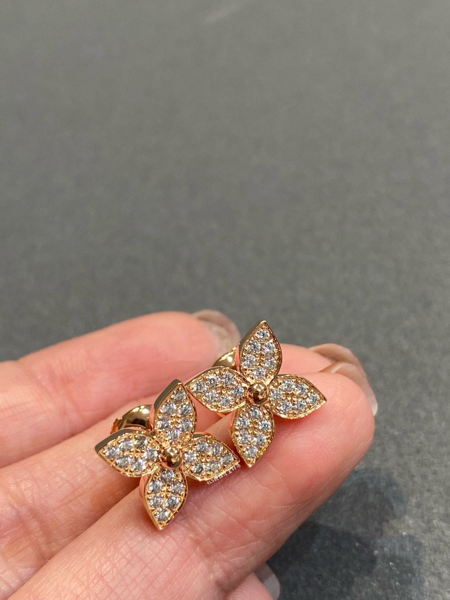 [Lumi Jewelry]STAR DIAMOND EARRINGS