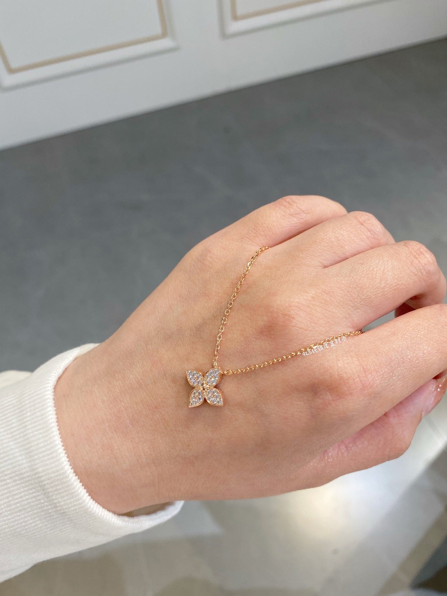 [Lumi Jewelry]STAR DIAMOND NECKALCE