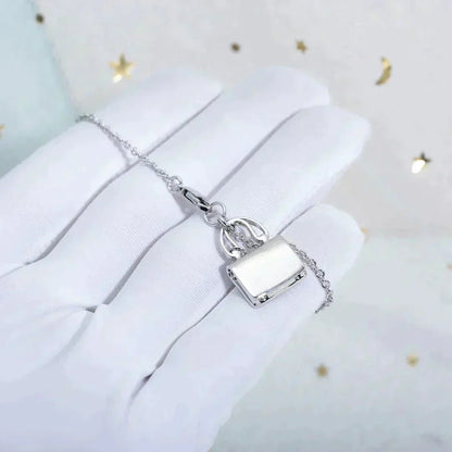 [Lumi Jewelry]AMULETTE PEDANT SILVER NECKLACE