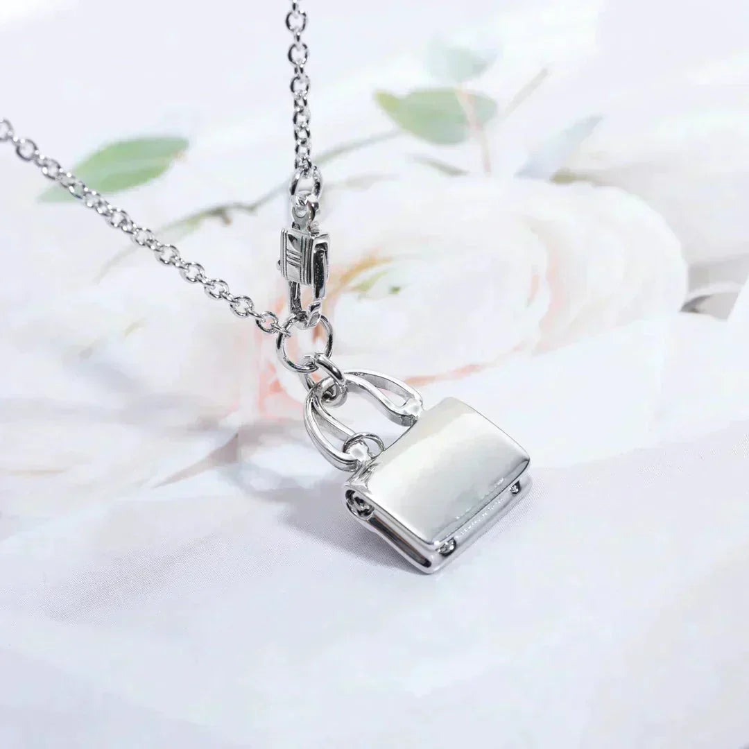 [Lumi Jewelry]AMULETTE PEDANT SILVER NECKLACE