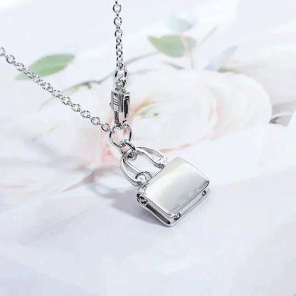 [Lumi Jewelry]AMULETTE PEDANT SILVER NECKLACE