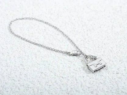 [Lumi Jewelry]AMULETTE PEDANT SILVER NECKLACE