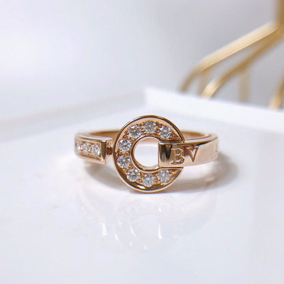 [Lumi Jewelry]DREAM RING DIAMOND PINK GOLD