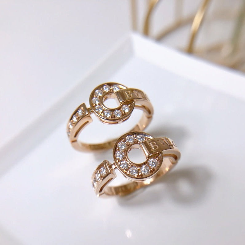 [Lumi Jewelry]DREAM RING DIAMOND PINK GOLD