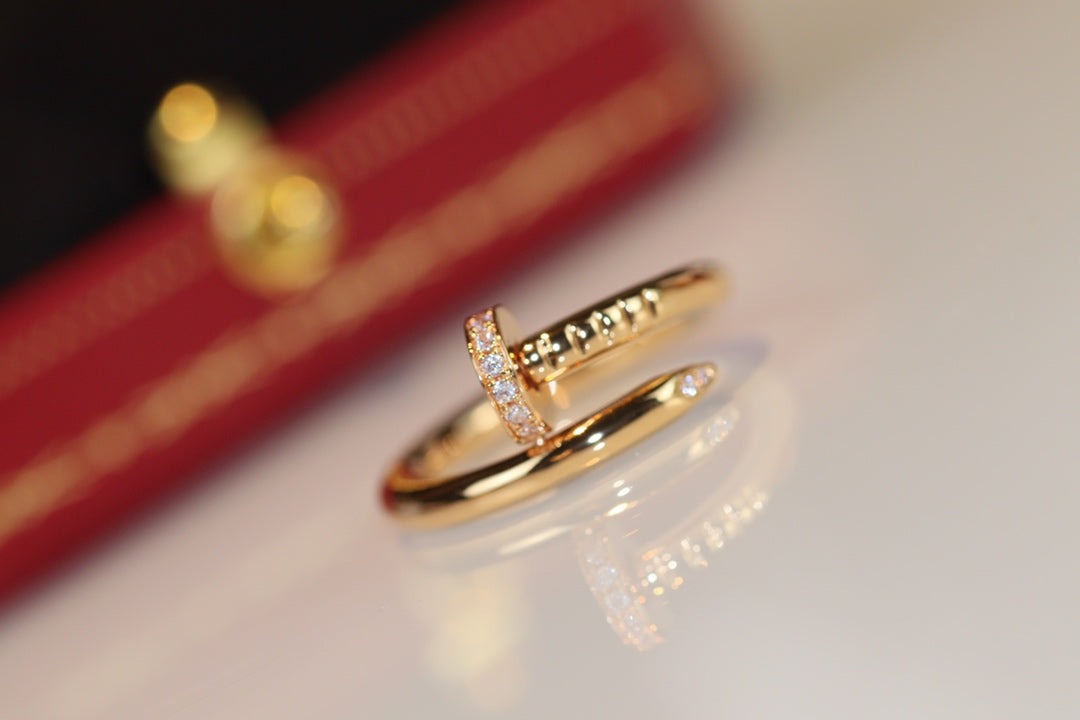 [Lumi Jewelry]JUSTE RING 2.65MM GOLD DIAMOND