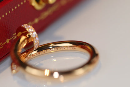 [Lumi Jewelry]JUSTE RING 2.65MM GOLD DIAMOND