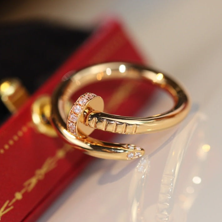 [Lumi Jewelry]JUSTE RING 2.65MM GOLD DIAMOND