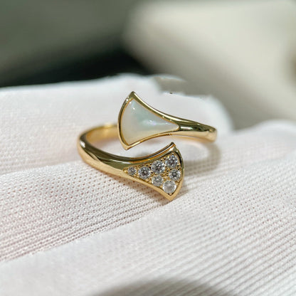 [Lumi Jewelry]DREAM RING PINK GOLD DIAMOND
