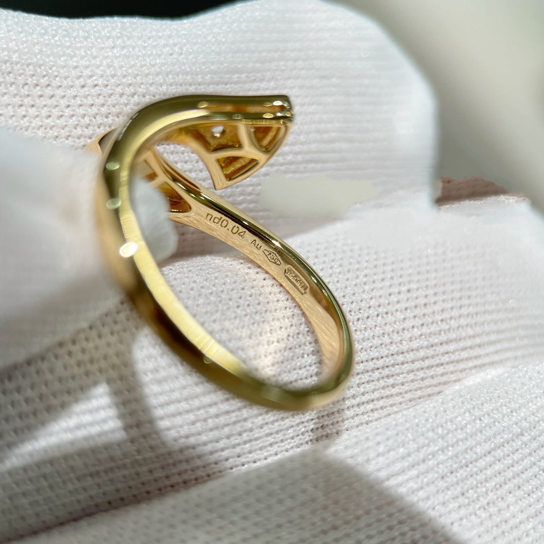 [Lumi Jewelry]DREAM RING PINK GOLD DIAMOND