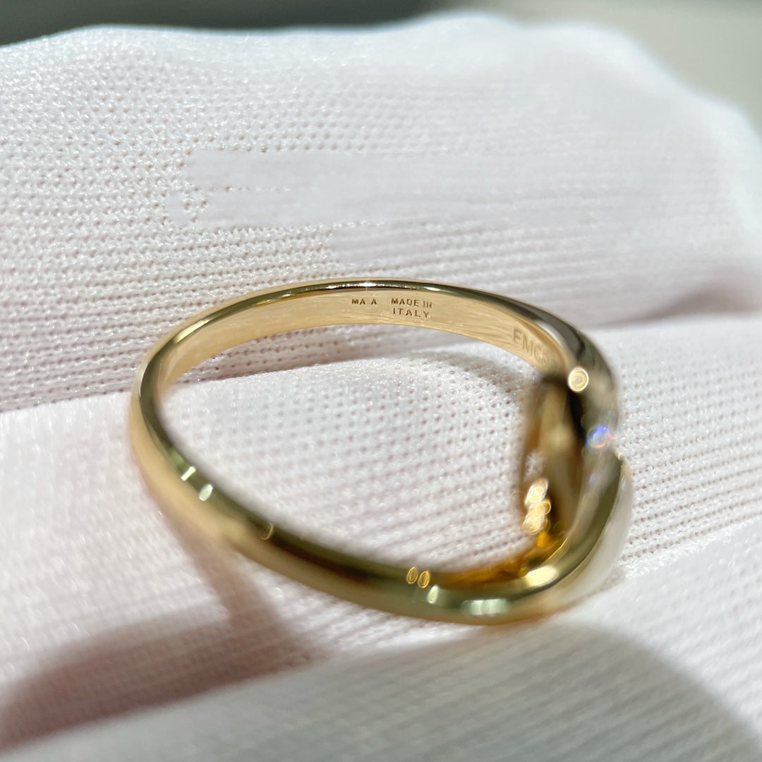 [Lumi Jewelry]DREAM RING PINK GOLD DIAMOND
