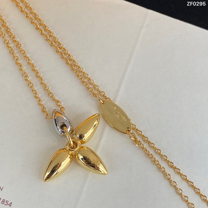 [Lumi Jewelry]LOUISETTE PEDANT GOLD NECKLACE
