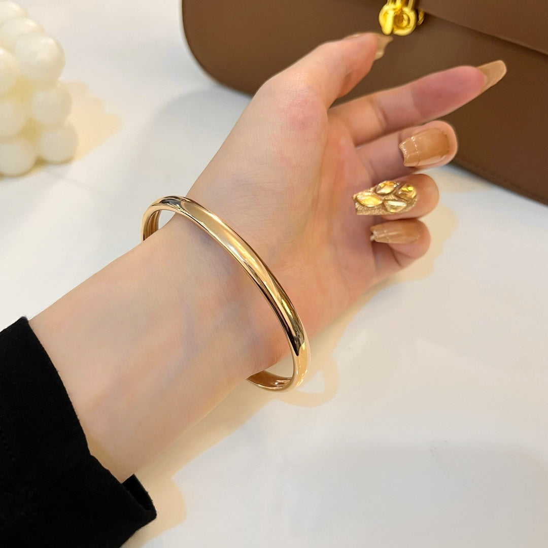 [Lumi Jewelry]PANTHERE GOLD DIAMOND OPEN BRACELET