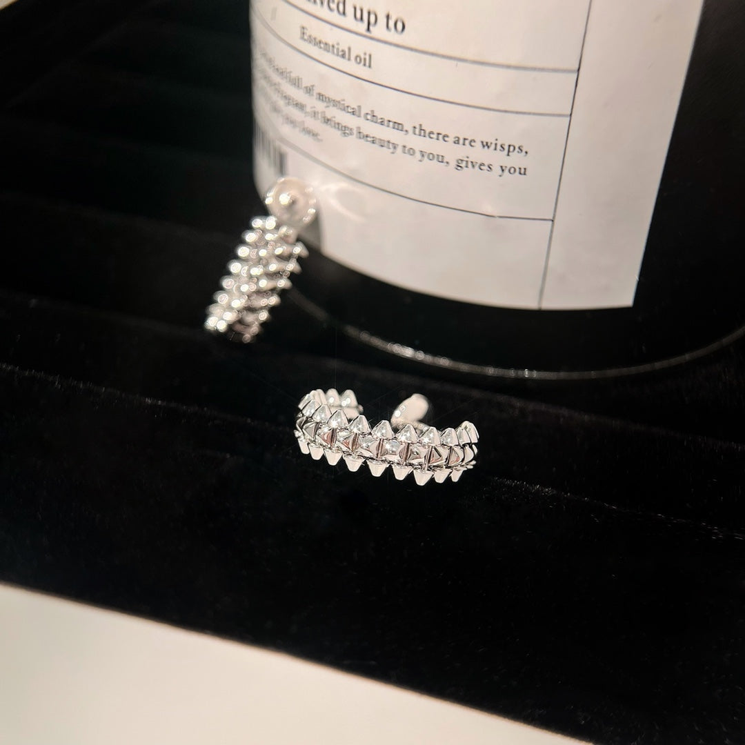 [Lumi Jewelry]CLASH EARRINGS