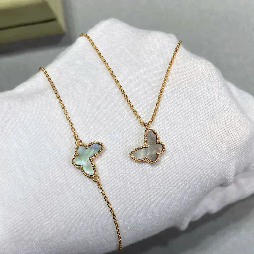 [Lumi Jewelry]BUTTERFLY DARK MOP BUTTERFLY BRACELET