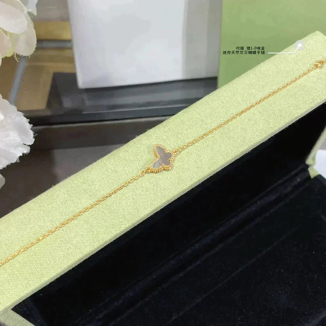[Lumi Jewelry]BUTTERFLY DARK MOP BUTTERFLY BRACELET