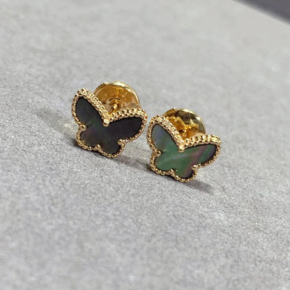 [Lumi Jewelry]BUTTERFLY DARK MOP  EARRINGS