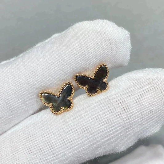 [Lumi Jewelry]BUTTERFLY DARK MOP  EARRINGS