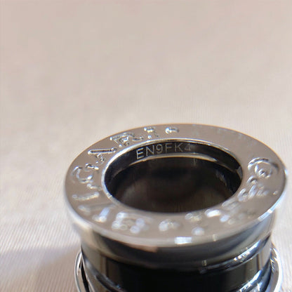 [Lumi Jewelry]ZERO 1 BLACK CERAMIC SILVER NECKLACE