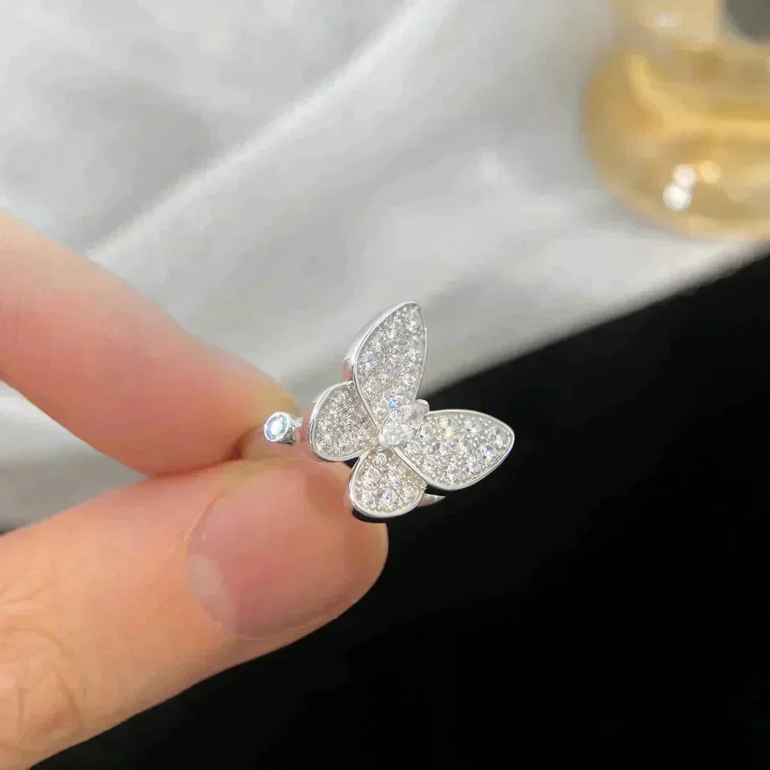 [Lumi Jewelry]BUTTERFLY DIAMOND RING
