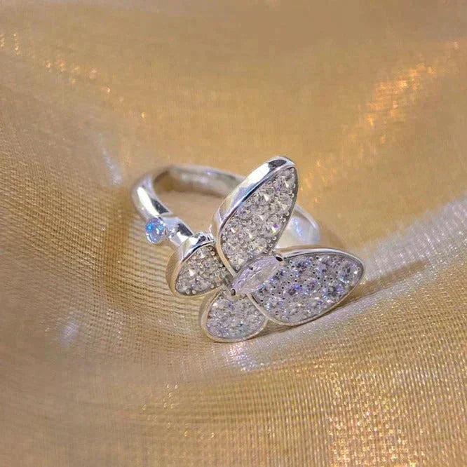 [Lumi Jewelry]BUTTERFLY DIAMOND RING