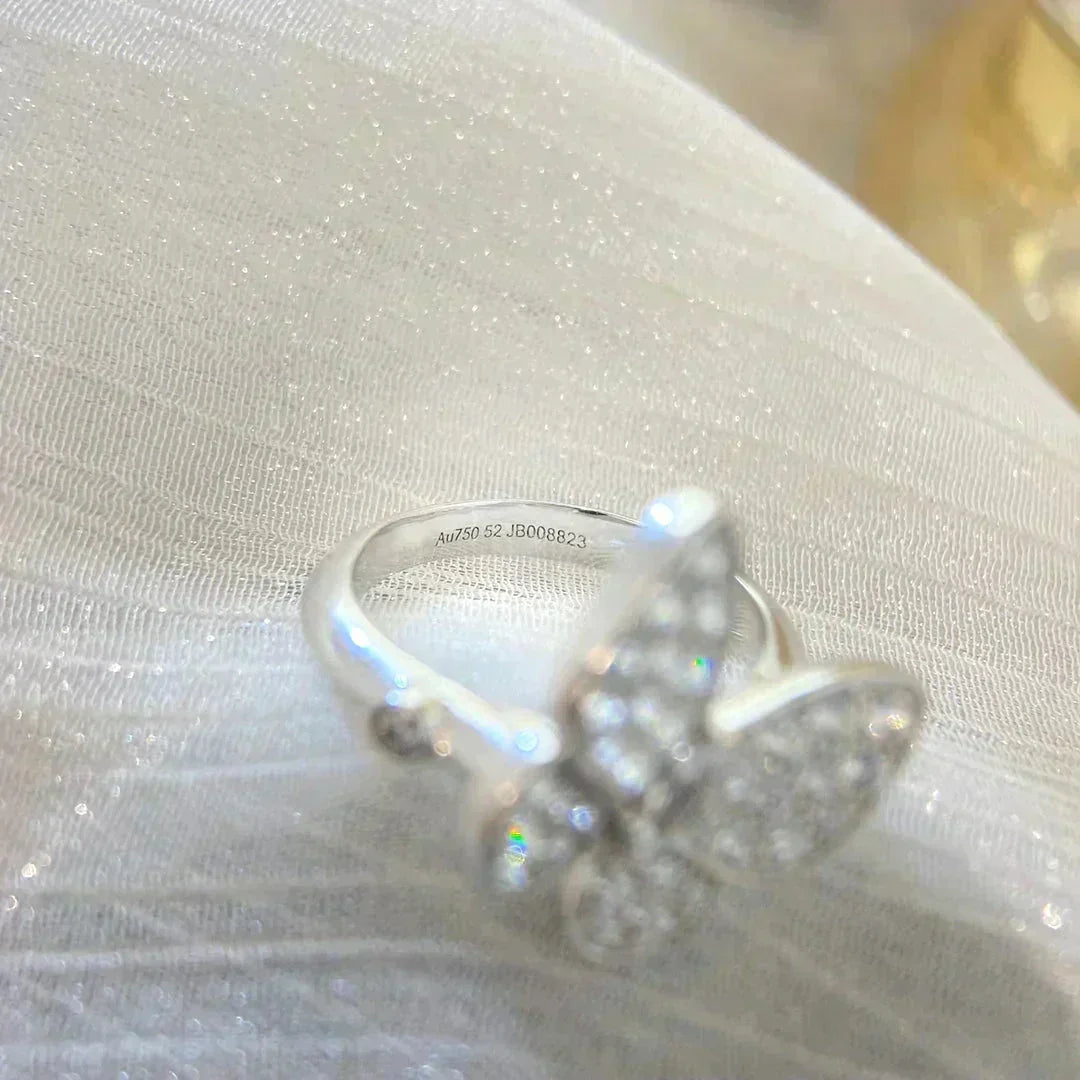 [Lumi Jewelry]BUTTERFLY DIAMOND RING