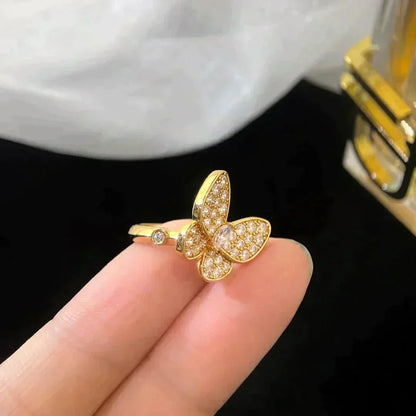 [Lumi Jewelry]BUTTERFLY DIAMOND RING