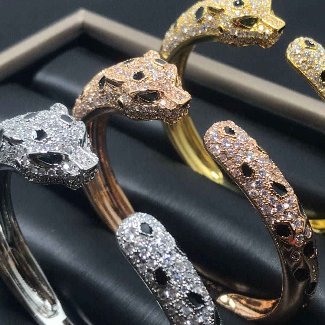 [Lumi Jewelry]PANTHERE BIG BRACELET DIAMONDS