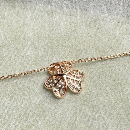 [Lumi Jewelry]FLOWER DIAMOND NECKLACE