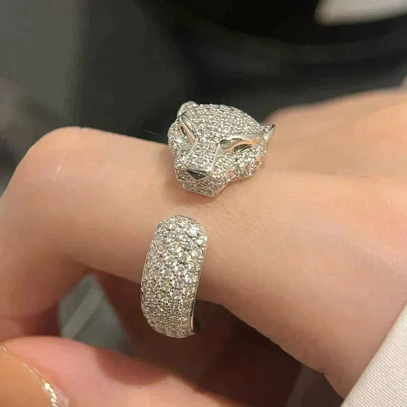 [Lumi Jewelry]PANTHERE 5.5MM ALL DIAMOND RING