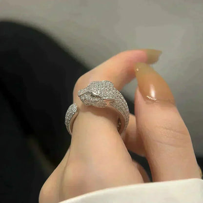 [Lumi Jewelry]PANTHERE 5.5MM ALL DIAMOND RING