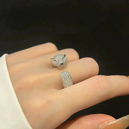 [Lumi Jewelry]PANTHERE 5.5MM ALL DIAMOND RING