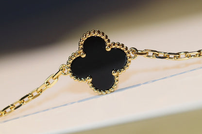 [Lumi Jewelry]CLOVER 20 MOTIFS ONYX ROSE GOLD
