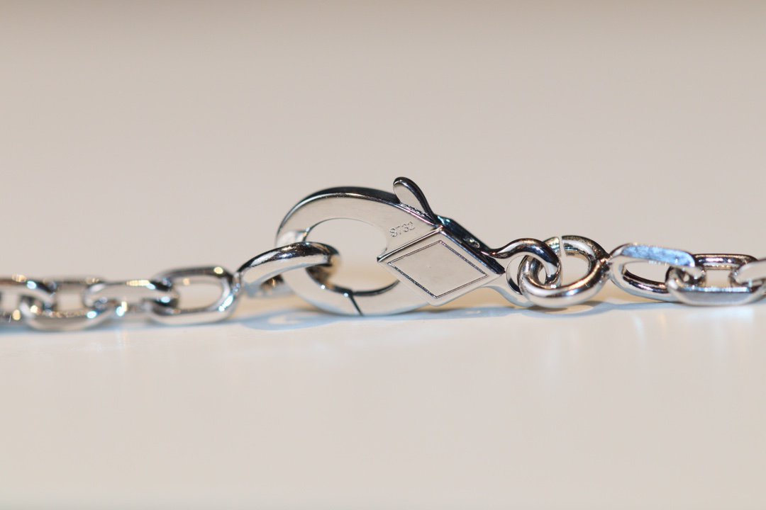 [Lumi Jewelry]CLOVER 20 MOTIFS ONYX DIAMOND SILVER