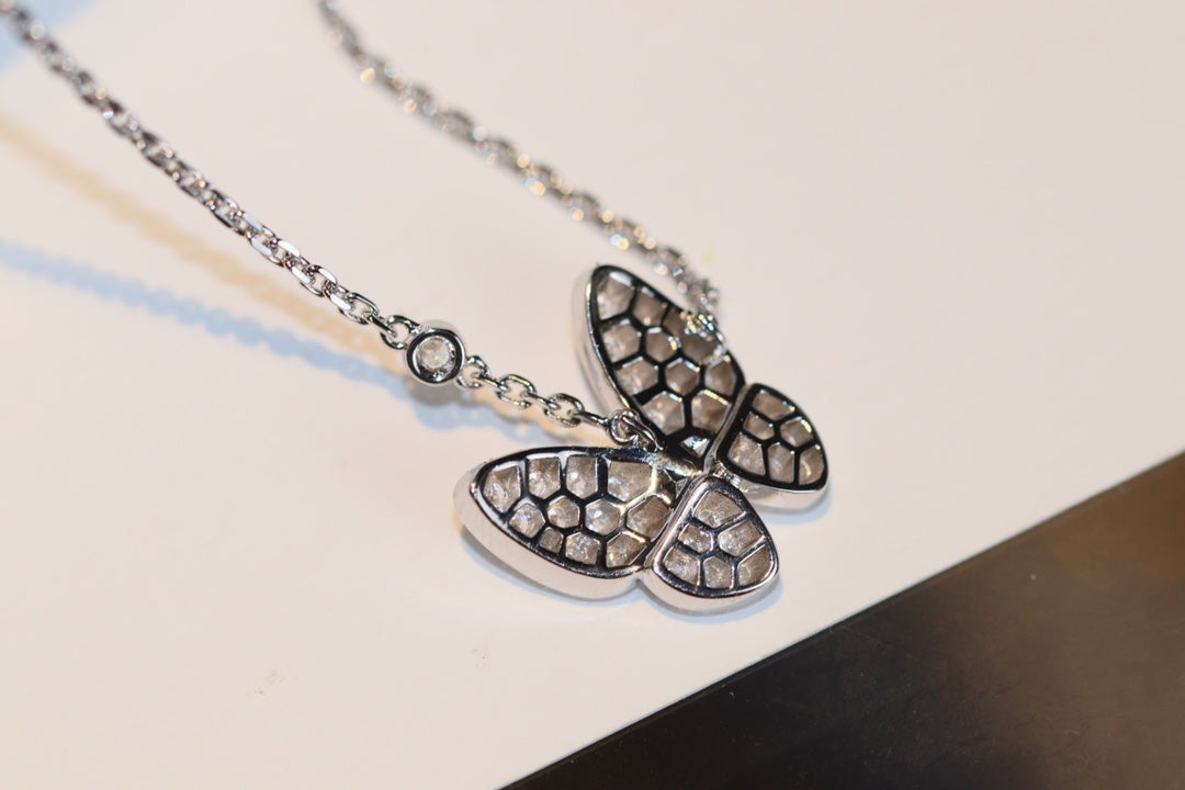 [Lumi Jewelry]BUTTERFLY DIAMOND NECKLACE