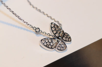 [Lumi Jewelry]BUTTERFLY DIAMOND NECKLACE
