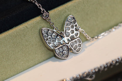 [Lumi Jewelry]BUTTERFLY DIAMOND NECKLACE