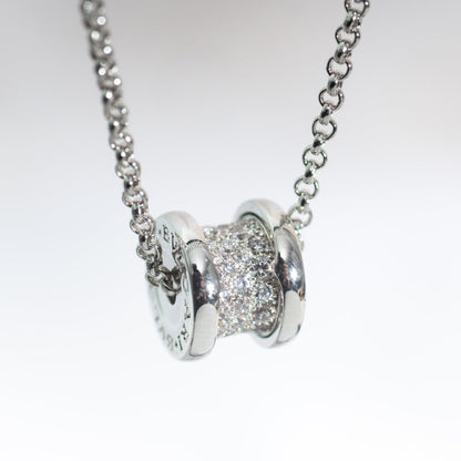[Lumi Jewelry]ZERO 1 SILVER DIAMOND NECKLACE
