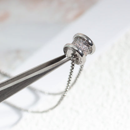 [Lumi Jewelry]ZERO 1 SILVER DIAMOND NECKLACE