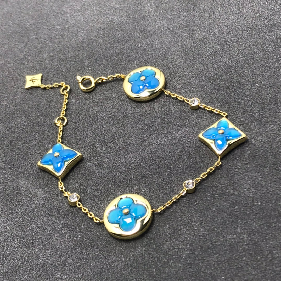 [Lumi Jewelry]STAR AND SUN TURQUOISE 4 MOTIFS 3 DIAMONDS