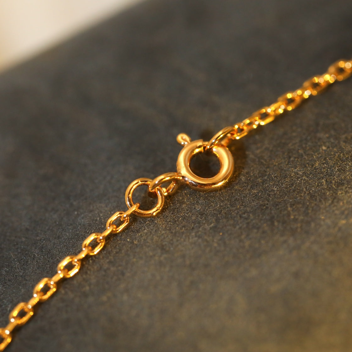[Lumi Jewelry]SUN PEDANT PINK GOLD 1 DIAMOND NECKLACE