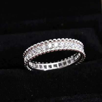 [Lumi Jewelry]PERLEE DIAMOND SILVER RING
